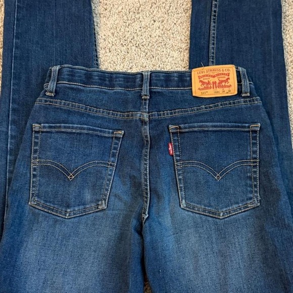 Other - Levi's 511 blue jeans Size 28" W 30" L